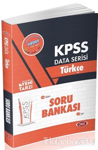 2019 KPSS Data Serisi Türkçe Soru Bankası Kolektif