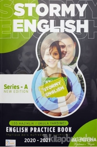 2020-2021 Stormy English Series-A New Edition - LGS Hazırlık Okul Yardımcı English Practice Book