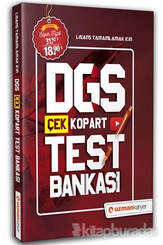 2020 DGS Çek Kopart Test Bankası