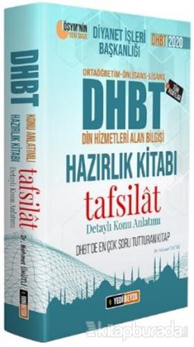 2020 DHBT Tafsilat Detaylı Konu Anlatımlı Hazırlık Kitabı