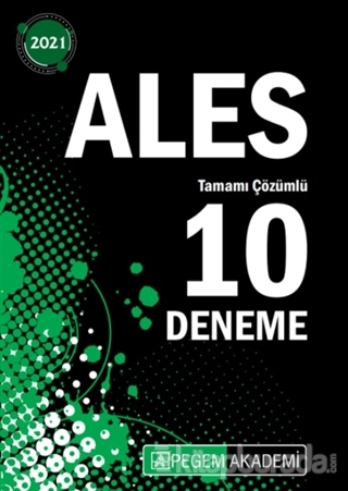 2021 ALES Tamamı Çözümlü 10 Deneme Kolektif