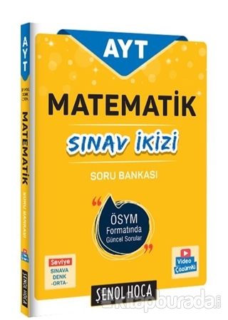 2021 AYT Matematik Sınav İkizi Soru Bankası Şenol Aydın