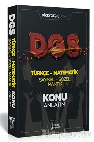 2021 DGS Türkçe Matematik Sayısal Sözel Mantık Konu Anlatımı