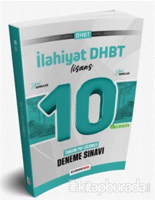 2022 DHBT Lisans Düzeyi Tamamı PDF Çözümlü 10 Deneme Sınavı