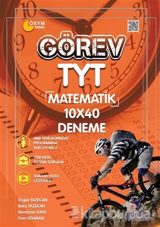 2021 Görev TYT Matematik 10x40 Deneme Özgür Tazecan