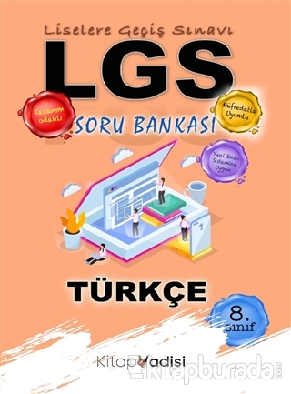 2021 LGS 8. Sınıf Türkçe Soru Bankası Kolektif