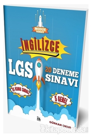 2021 LGS İngilizce 20 Deneme Sınavı Gürkan Okur