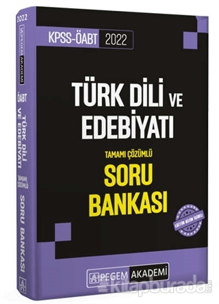 2022 KPSS ÖABT Türk Dili ve Edebiyatı Tamamı Çözümlü Soru Bankası Kole