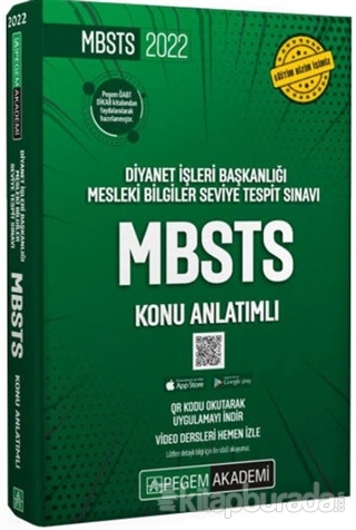 MBSTS Diyanet İşleri Başkanlığı Mesleki Bilgiler Seviye Tespit Sınavı MBSTS Konu Anlatımlı