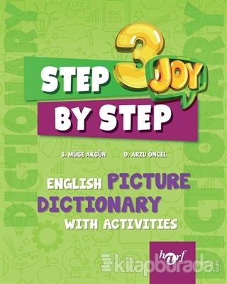 3. Sınıf Step By Step Joy English Picture Dictionary 2019 S. Müge Akgü