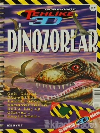 3D Çocuk Dergisi -  Dinozorlar