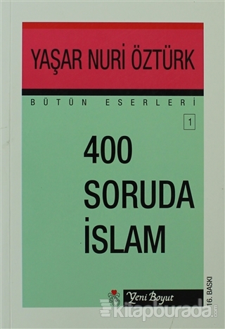 400 Soruda İslam %15 indirimli Yaşar Nuri Öztürk