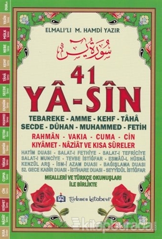 41 Ya-sin (Kod: YAS006)