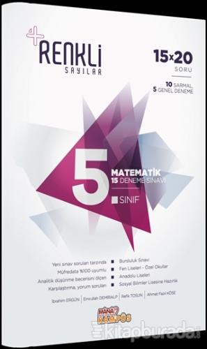 5. Sınıf Matematik 15 Deneme Sınavı - Renkli Sayılar