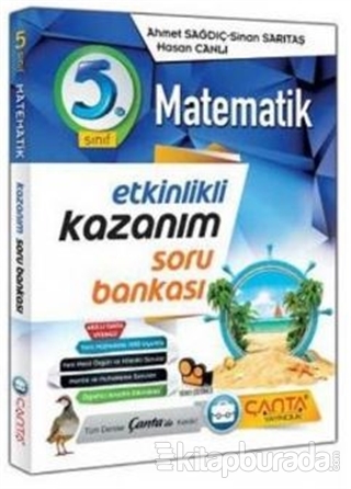 5.Sınıf Matematik Kazanım Soru Bankası 2020 Ahmet Sağdıç