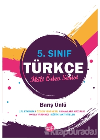 5.Sınıf Türkçe İkili Ödev Serisi Barış Ünlü
