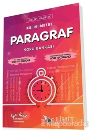 6. 7. ve 8. Sınıflar İçin Kronometre Paragraf Soru Bankası Kollektif