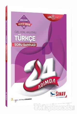 8. Sınıf 24 Adımda Türkçe Soru Bankası Kolektif