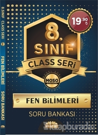 8. Sınıf Class Seri Fen Bilimleri Soru Bankası
