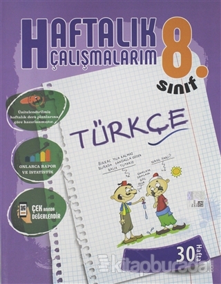8. Sınıf Haftalık Çalışmalarım Türkçe