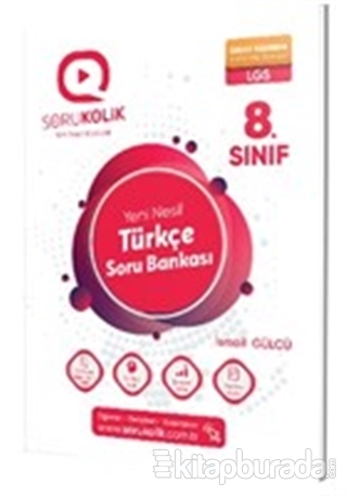 8. Sınıf LGS Yeni Nesil Türkçe Soru Bankası İsmail Gülcü