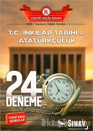 8. Sınıf T.C. İnkılap Tarihi ve Atatürkçülük 24 Deneme Kolektif