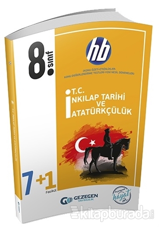 8. Sınıf T.C. İnkılap Tarihi ve Atatürkçülük 7+1