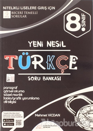 8.Sınıf Yeni Nesil Türkçe Soru Bankası