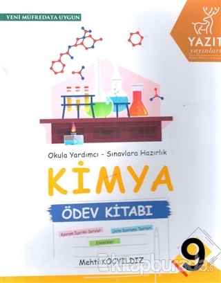 9. Sınıf Kimya Ödev Kitabı