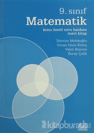 9. Sınıf Matematik Konu Özetli Soru Bankası Mavi Kitap