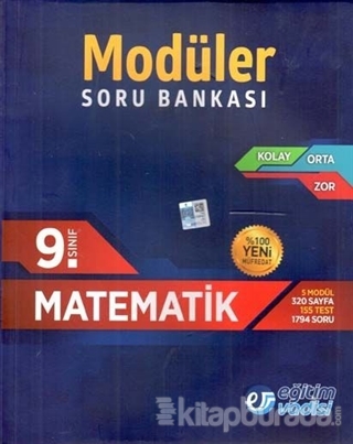 9. Sınıf Matematik Modüler Soru Bankası