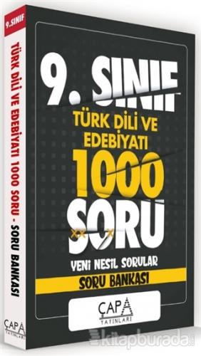 9.Sınıf Türk Dili ve Edebiyatı 1000 Soru Yeni Nesil Sorular - Soru Bankası