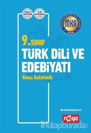 9. Sınıf Türk Dili ve Edebiyatı Konu Anlatımlı Kolektif