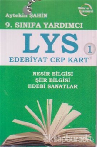 9. Sınıfa Yardımcı LYS Edebiyat Cep Kart 1
