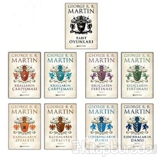 A Game Of Thrones - Taht Oyunları Seti (9 Kitap) George R. R. Martin