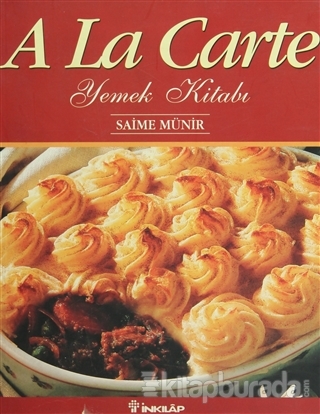 A La Carte Yemek Kitabı