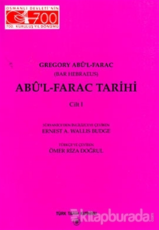 Abu'l - Farac Tarihi 1. Cilt