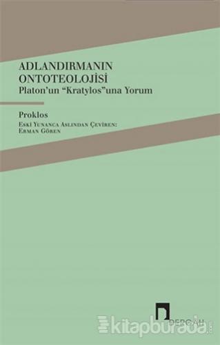 Adlandırmanın Ontoteolojisi Proklos