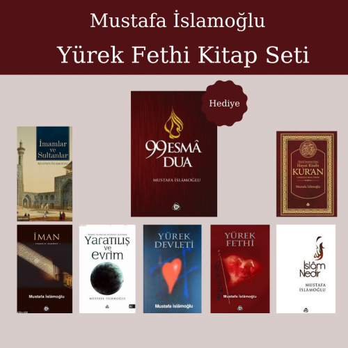 Mustafa İslamoğlu Yürek Fethi Kitap Seti ( 8 kitap )