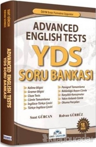Advanced English Tests %35 indirimli Suat Gürcan