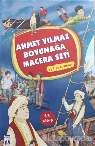 Ahmet Yılmaz Boyunağa Macera Seti (11 Kitap Takım) Ahmet Yılmaz Boyuna