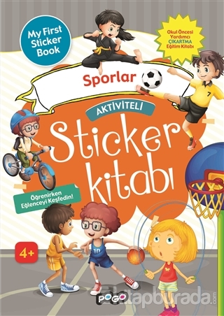 Aktiviteli Sticker Kitabı - Sporlar
