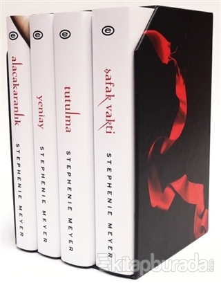 Alacakaranlık Serisi (4 Kitap Takım) (Ciltli) Stephenie Meyer