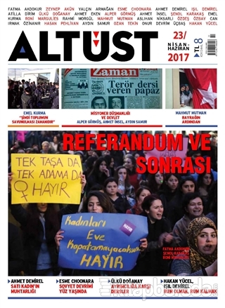Altüst Dergisi Sayı: 23 / Nisan - Haziran 2017