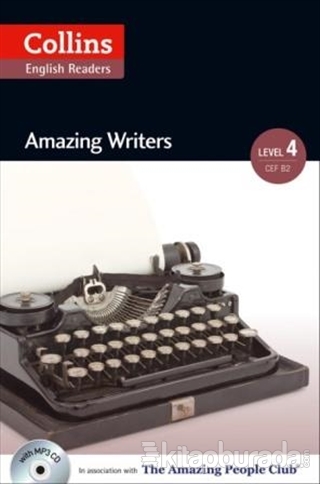 Amazing Writers +CD (A.People Readers 4) B2 %15 indirimli Katerina Mes