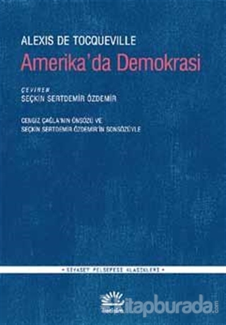Amerika'da Demokrasi Alexis De Tocqueville