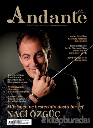 Andante Müzik Dergisi Sayı: 109 Yıl: 13 Kasım 2015 Kolektif