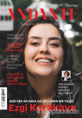 Andante Müzik Dergisi Yıl: 16 Sayı: 147 - Ocak 2019