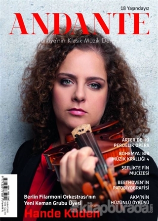 Andante Müzik Dergisi Yıl: 18 Sayı: 172 Şubat 2021