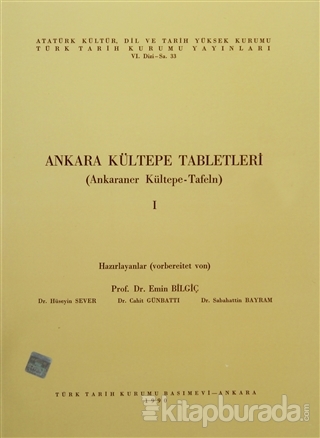 Ankara Kültepe Tabletleri 1 (Ankaraner Kültepe-Tafeln)